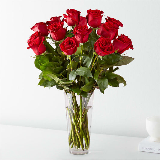 Long Stem Red Rose Bouquet – Floral Design By Nikki, Irvine KY