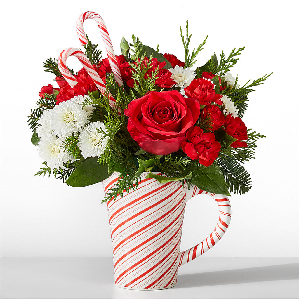 Peppermint Swirl Mug – Floral Design By Nikki, Irvine KY