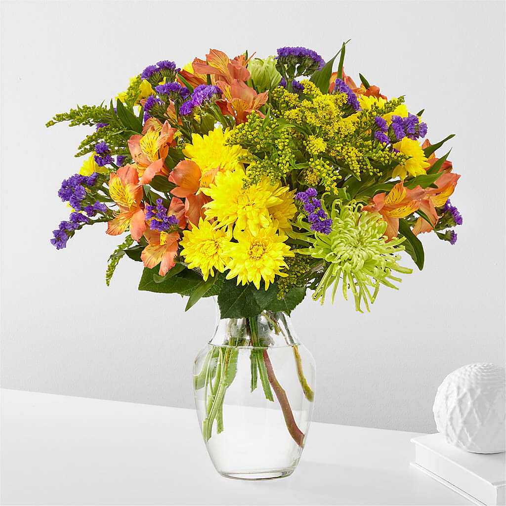 Marmalade Skies Bouquet – Floral Design By Nikki, Irvine KY