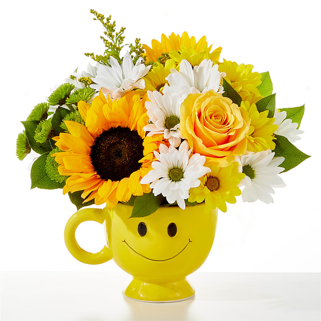 Be Happy Bouquet – Floral Design By Nikki, Irvine KY