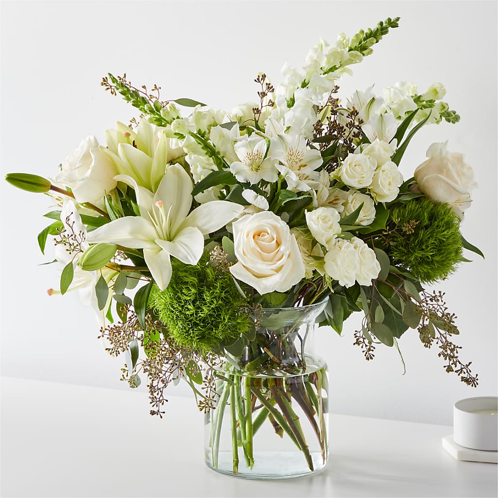 Fresh Linen Bouquet – Floral Design By Nikki, Irvine KY