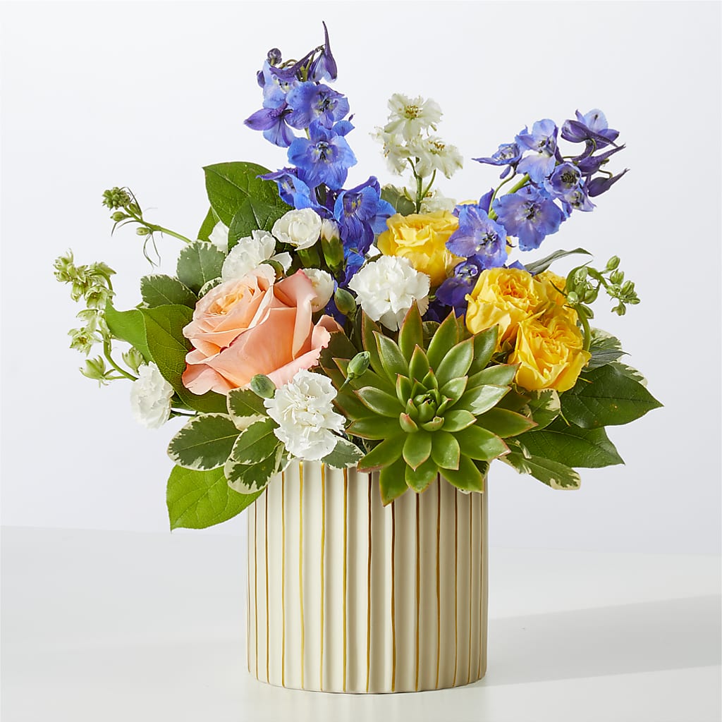 Cobalt Reverie Bouquet – Floral Design By Nikki, Irvine KY