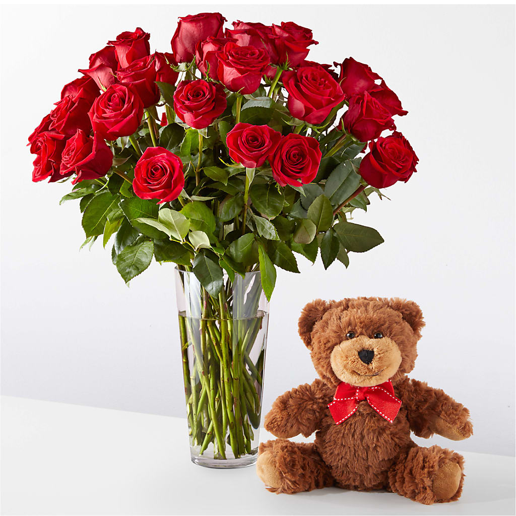 Romantic Long Stem Red Rose Bouquet Bundles – Floral Design By Nikki, Irvine KY