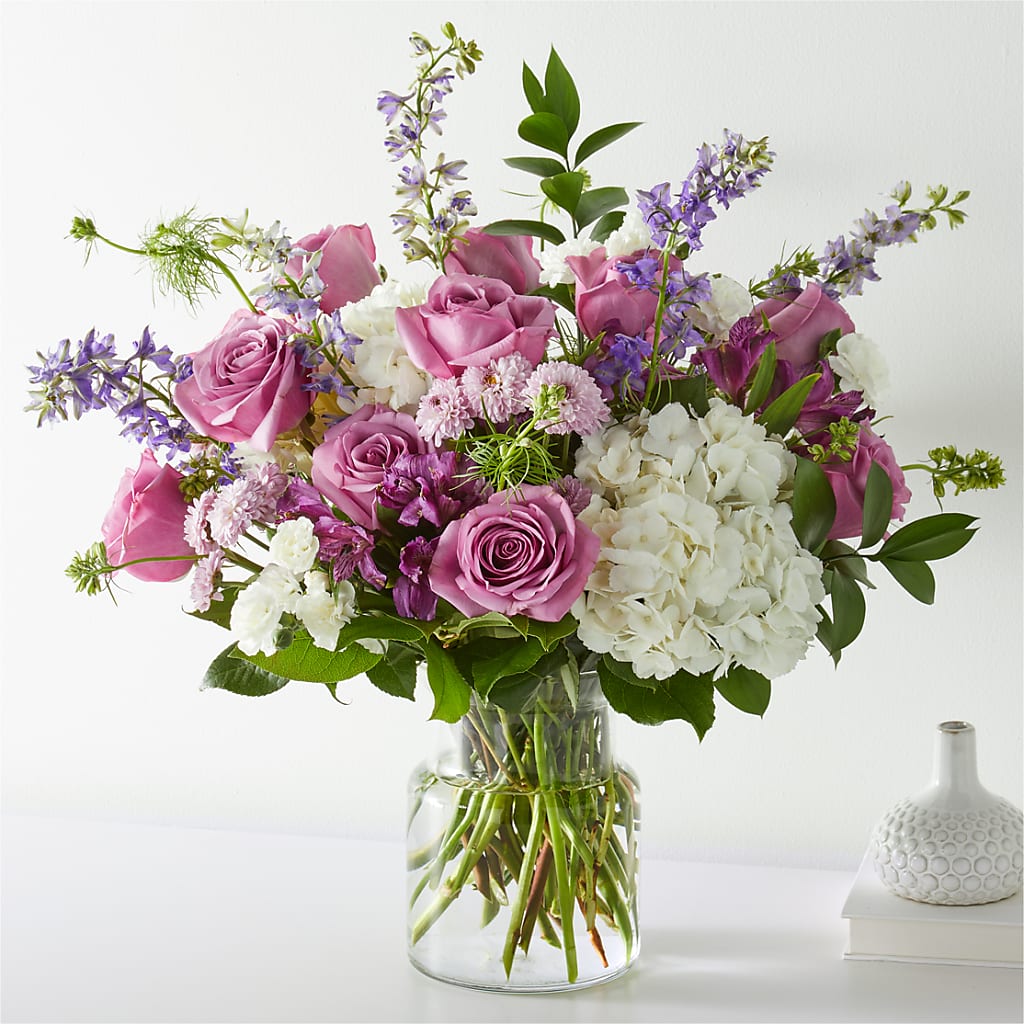 Violet Caress Bouquet – Floral Design By Nikki, Irvine KY