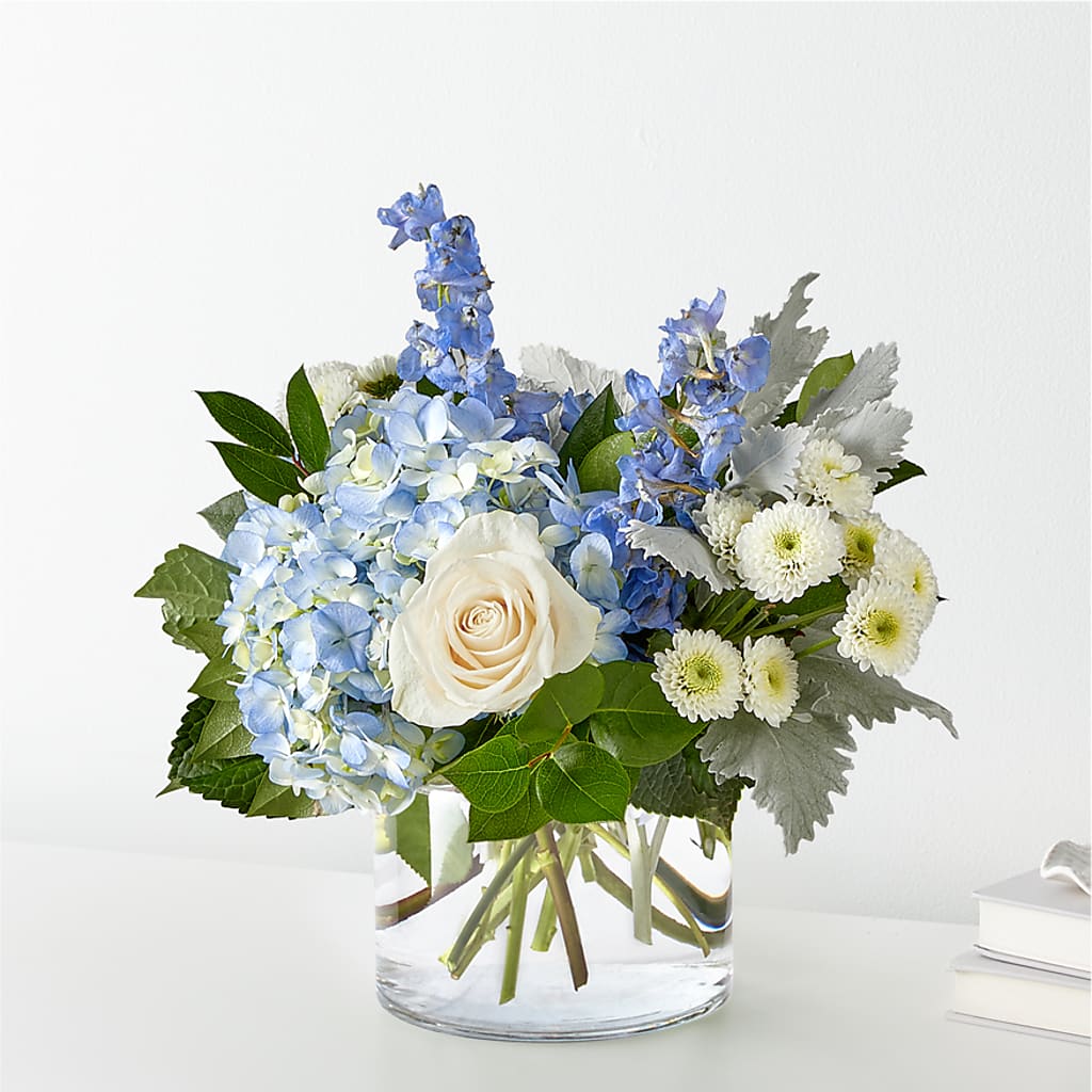 Clear Skies Bouquet – Floral Design By Nikki, Irvine KY
