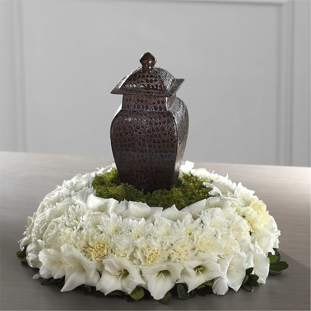 Encircling Grace Arrangement – Floral Design By Nikki, Irvine KY