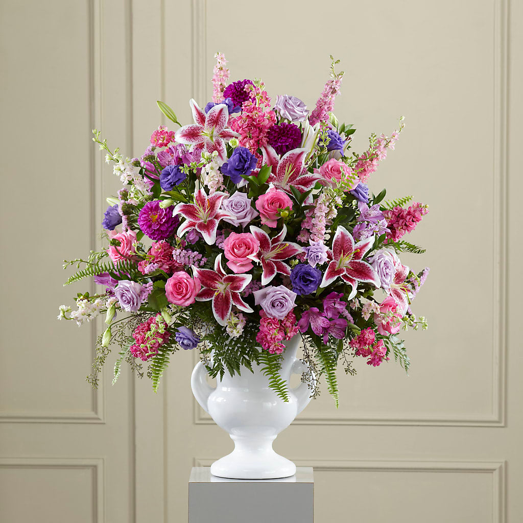 Peaceful Tribute Arrangement – Floral Design By Nikki, Irvine KY