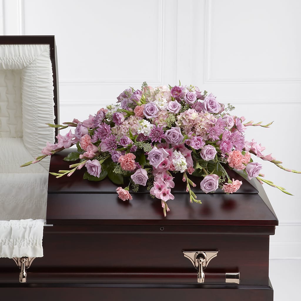 Immorata Casket Spray – Floral Design By Nikki, Irvine KY