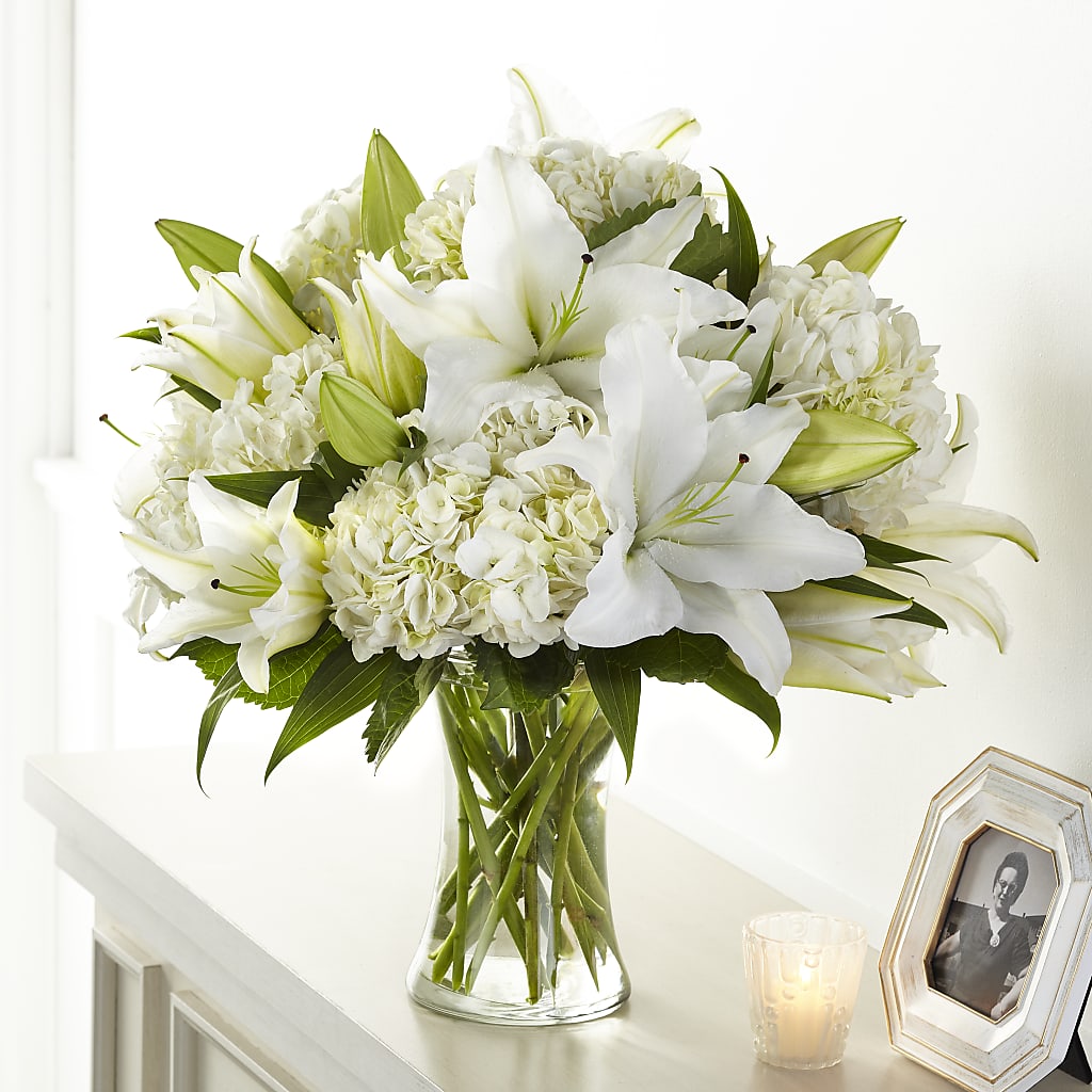 Compassionate Lily Bouquet – Floral Design By Nikki, Irvine KY