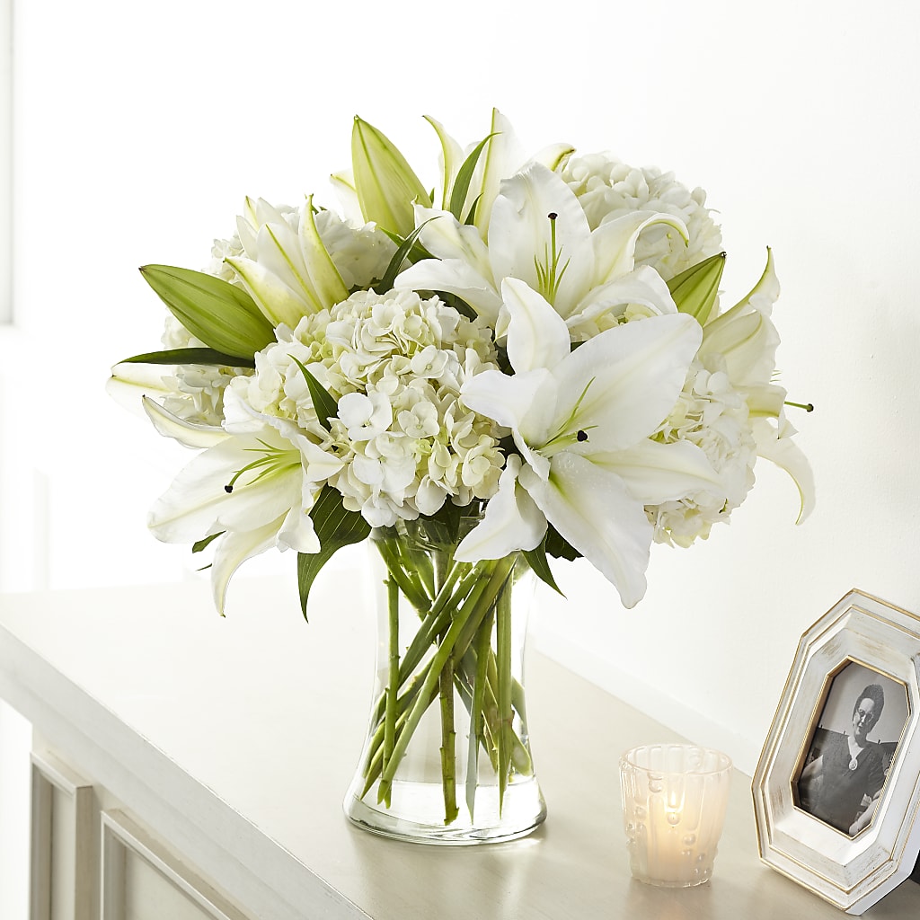 Compassionate Lily Bouquet – Floral Design By Nikki, Irvine KY