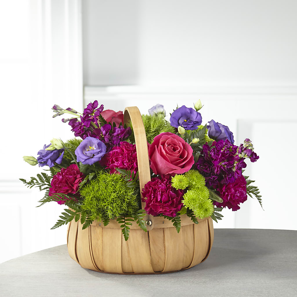 Serene Sanctuary Basket – Floral Design By Nikki, Irvine KY