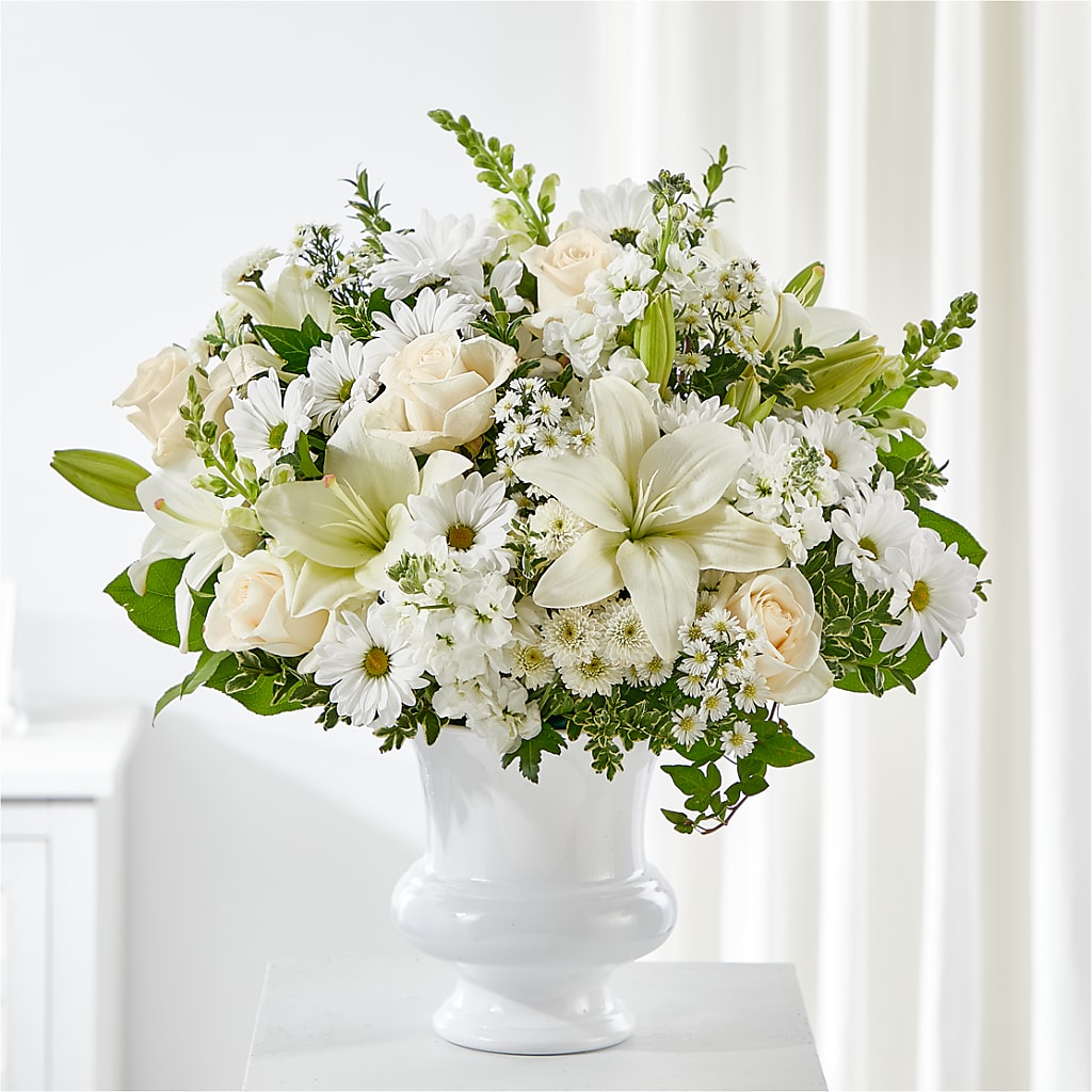 Uplifting Urn Arrangement – Floral Design By Nikki, Irvine KY