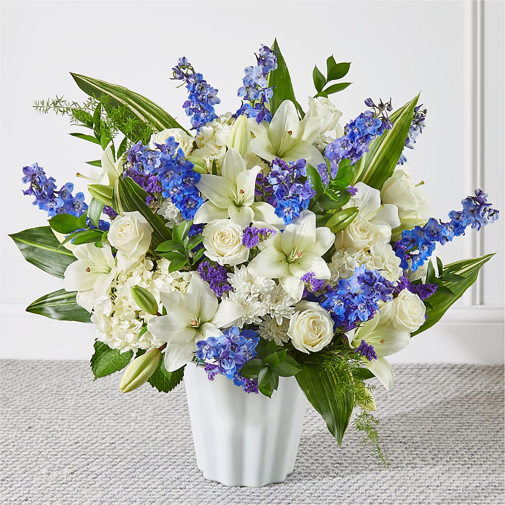 Take Comfort Floor Basket – Floral Design By Nikki, Irvine KY