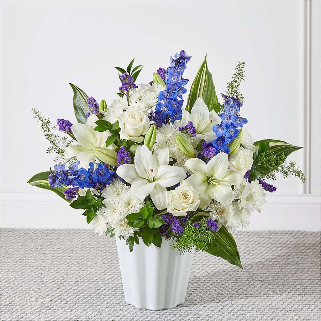 Take Comfort Floor Basket – Floral Design By Nikki, Irvine KY