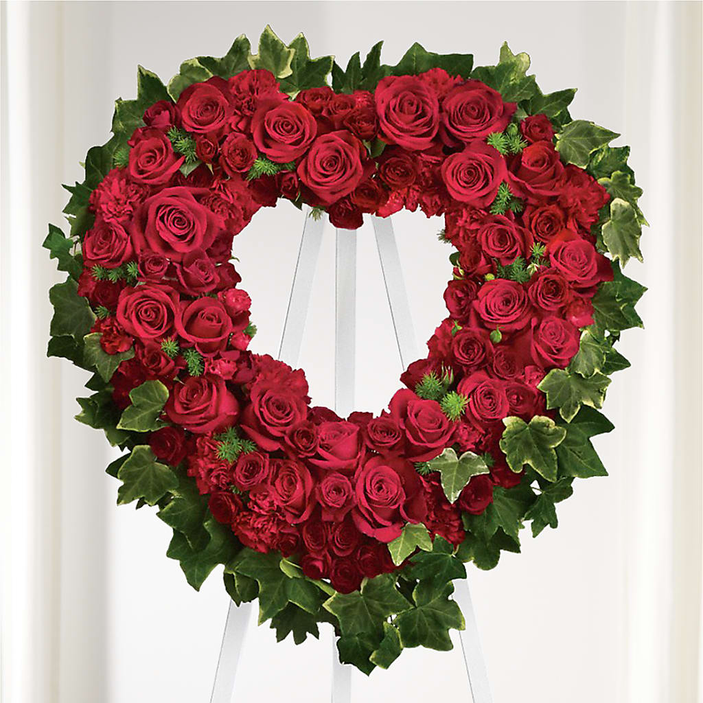 Wholehearted Standing Spray – Floral Design By Nikki, Irvine KY
