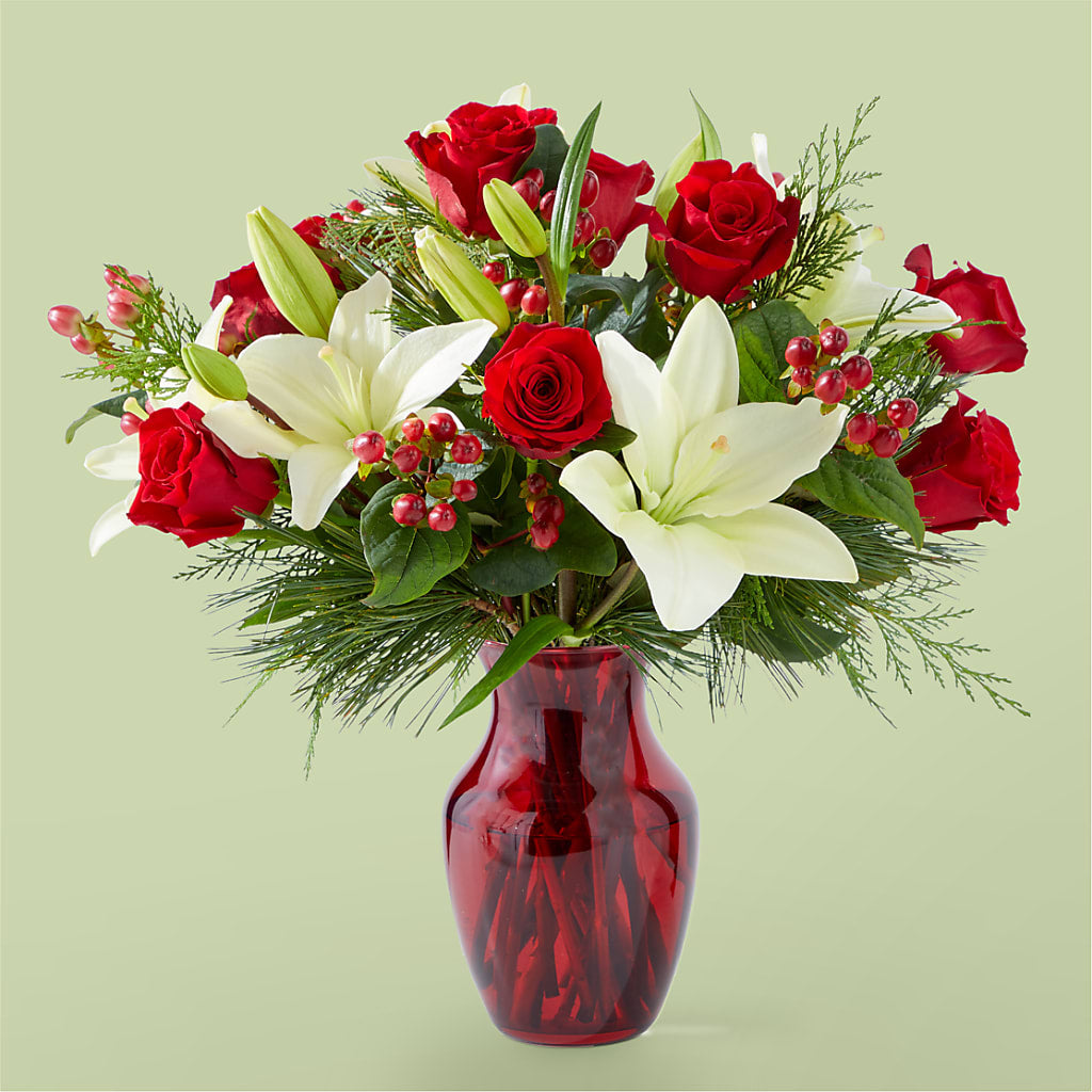 Evergreen Delight Bouquet – Floral Design By Nikki, Irvine KY