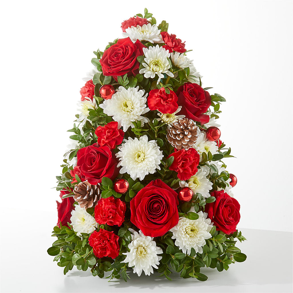 Let It Snow Tree – Floral Design By Nikki, Irvine KY