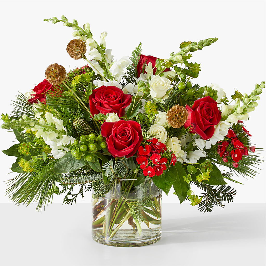 Deck the Halls Bouquet – Floral Design By Nikki, Irvine KY
