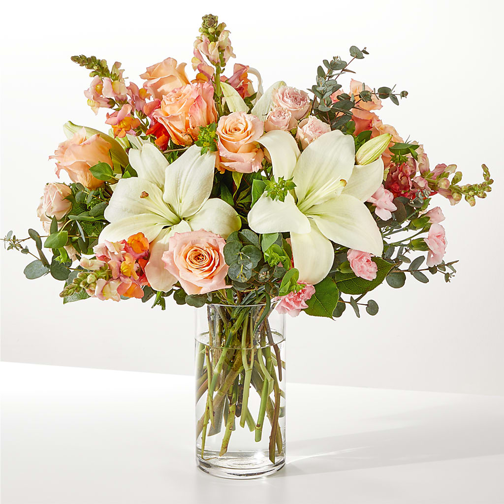 Grapefruit Splash Bouquet – Floral Design By Nikki, Irvine KY