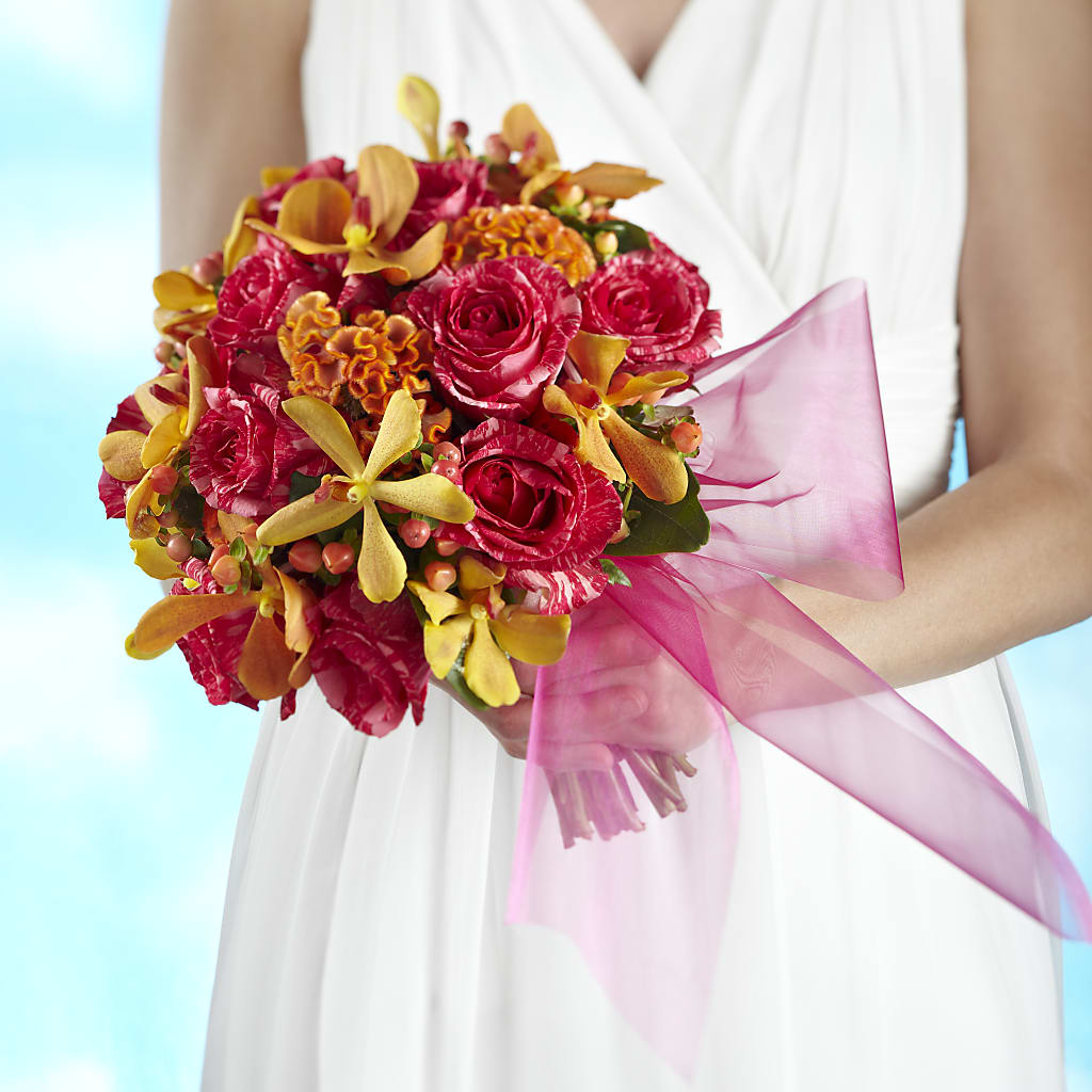 Brilliant Shades of Love Bouquet – Floral Design By Nikki, Irvine KY