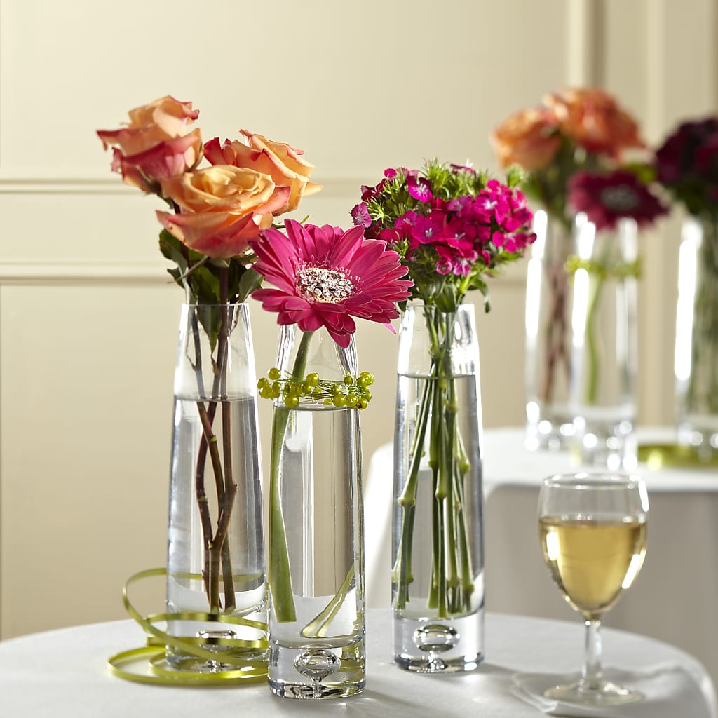 Sparkling Toast Centerpiece – Floral Design By Nikki, Irvine KY