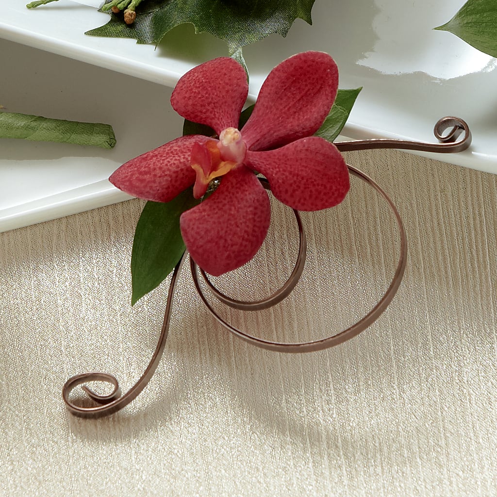 Red Mokara Boutonniere – Floral Design By Nikki, Irvine KY