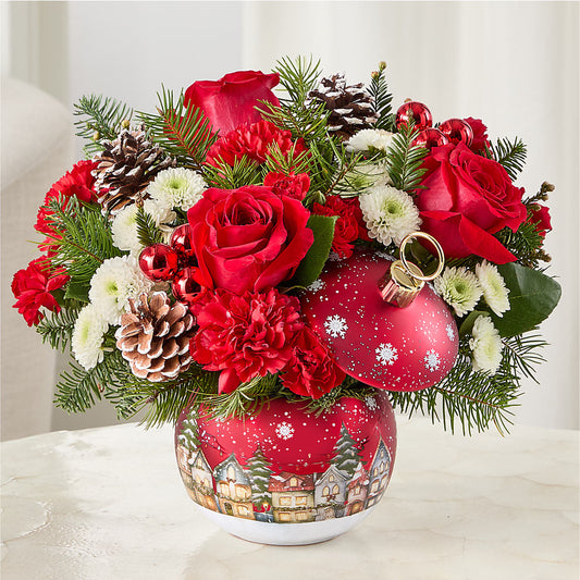 Christmas Carols Ornament –  Floral Design By Nikki, Irvine KY