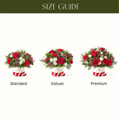 Jolly Snowman Bouquet –  Floral Design By Nikki, Irvine KY