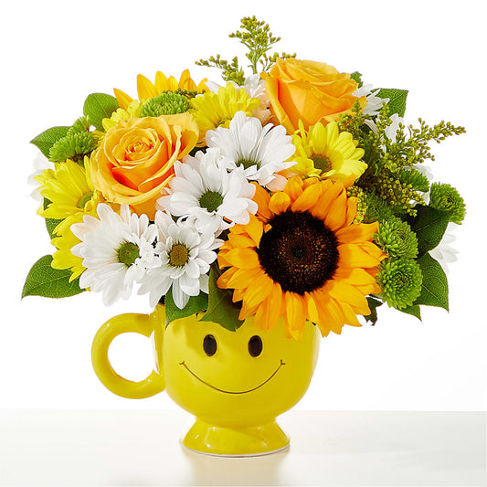 Be Happy Bouquet –  Floral Design By Nikki, Irvine KY