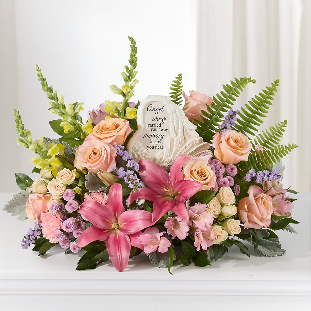 Gentle Light Arrangement –  Floral Design By Nikki, Irvine KY