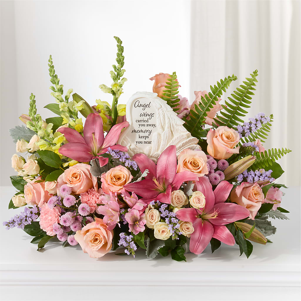 Gentle Light Arrangement –  Floral Design By Nikki, Irvine KY