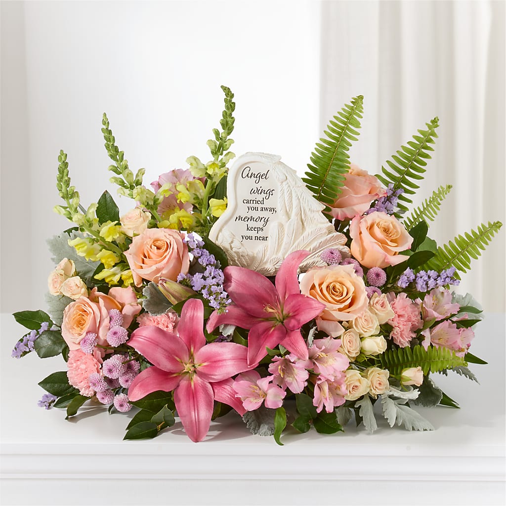 Gentle Light Arrangement –  Floral Design By Nikki, Irvine KY
