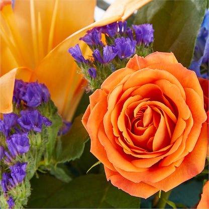 Radiant Citrus Box Bouquet –  Floral Design By Nikki, Irvine KY