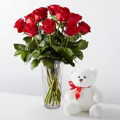 Romantic Long Stem Red Rose Bouquet Bundles –  Floral Design By Nikki, Irvine KY