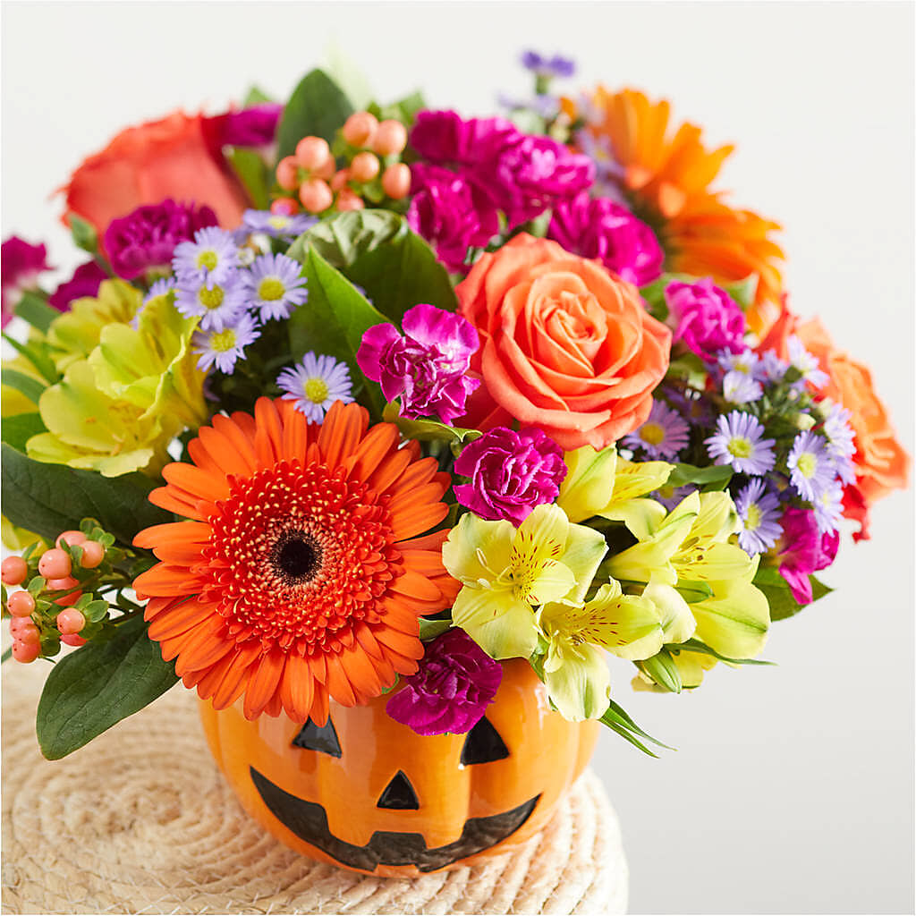 Tricks & Treats Pumpkin –  Floral Design By Nikki, Irvine KY