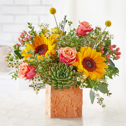 Sunflower Season Bouquet –  Floral Design By Nikki, Irvine KY