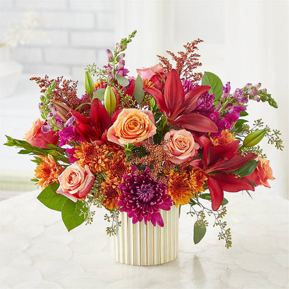 Burgundy Landscape Bouquet –  Floral Design By Nikki, Irvine KY