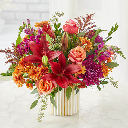 Burgundy Landscape Bouquet –  Floral Design By Nikki, Irvine KY