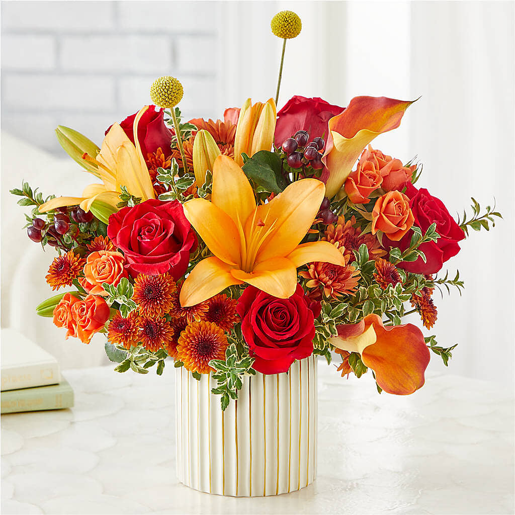 Scarlet Skies Bouquet –  Floral Design By Nikki, Irvine KY