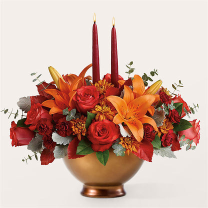 Fruits of Fall Centerpiece –  Floral Design By Nikki, Irvine KY