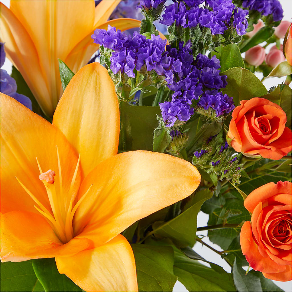 Radiant Citrus Bouquet –  Floral Design By Nikki, Irvine KY