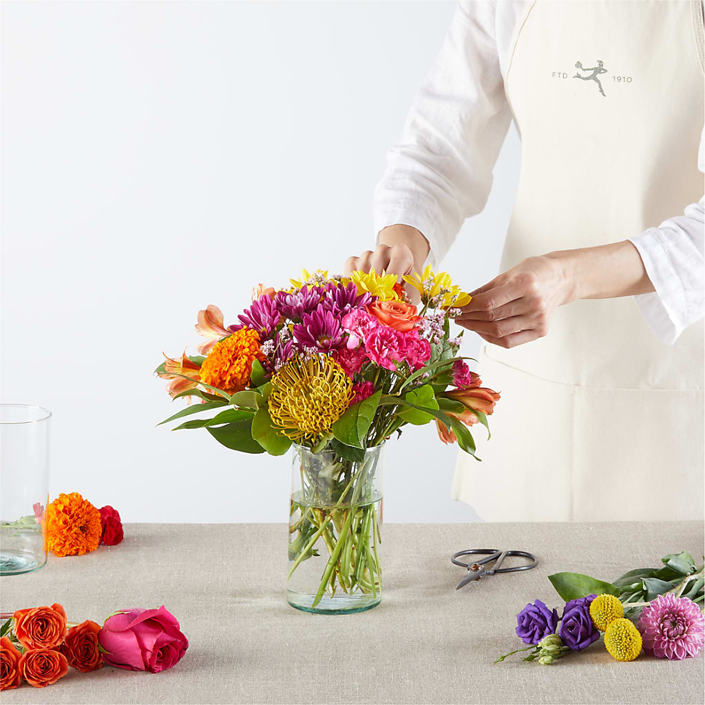 Feast of Color – A Florist Original –  Floral Design By Nikki, Irvine KY