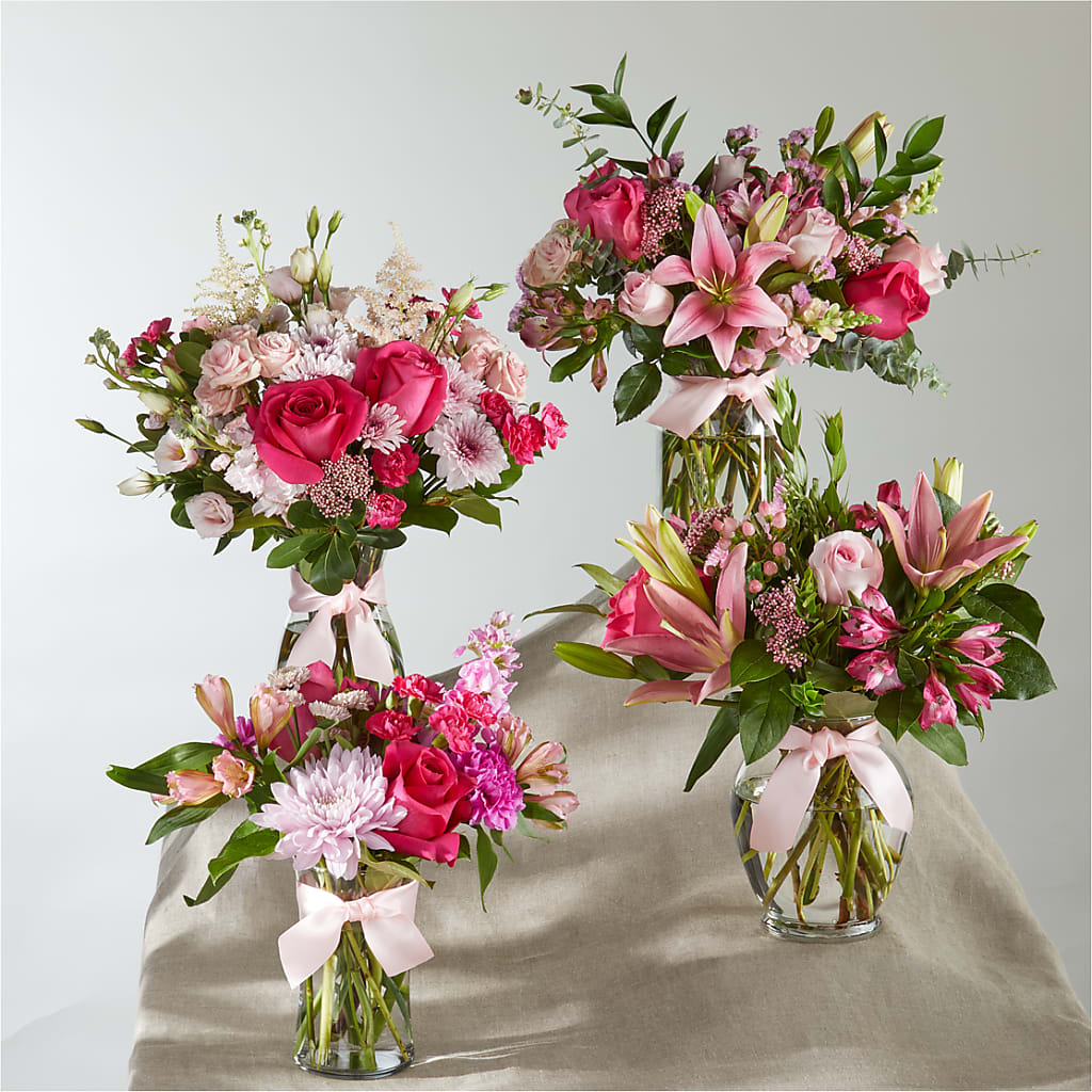 Pink Ribbon - A Florist Original –  Floral Design By Nikki, Irvine KY