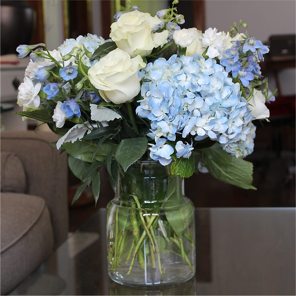 Clear Skies Bouquet –  Floral Design By Nikki, Irvine KY