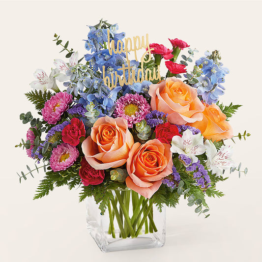 Birthday Bash Bouquet –  Floral Design By Nikki, Irvine KY