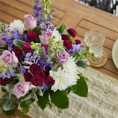 Violet Frost Bouquet –  Floral Design By Nikki, Irvine KY