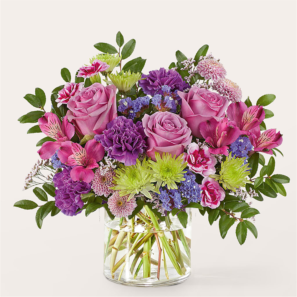 Glass Half Full Bouquet –  Floral Design By Nikki, Irvine KY
