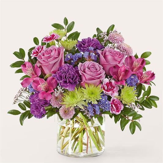 Glass Half Full Bouquet –  Floral Design By Nikki, Irvine KY