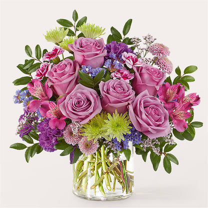 Glass Half Full Bouquet –  Floral Design By Nikki, Irvine KY