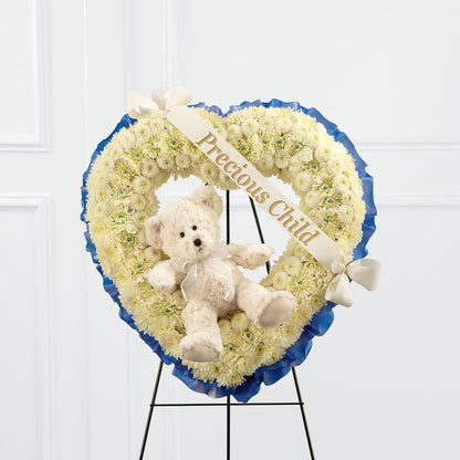 Precious Child Standing Heart –  Floral Design By Nikki, Irvine KY